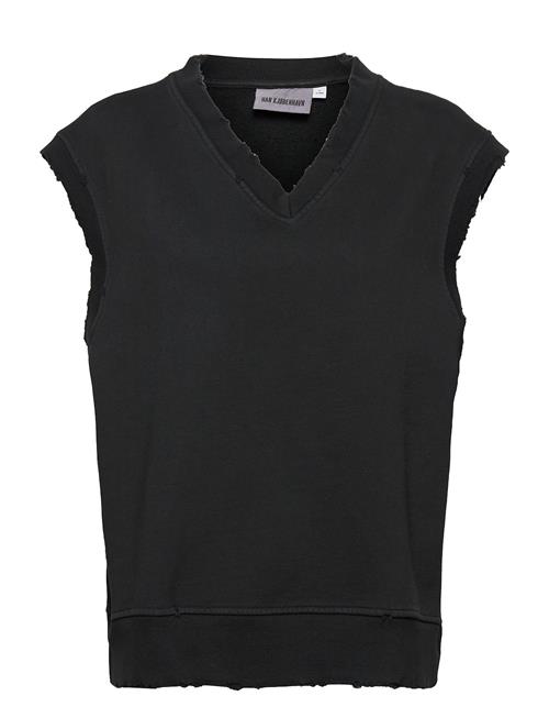 HAN Kjøbenhavn Distressed Vest Black HAN Kjøbenhavn