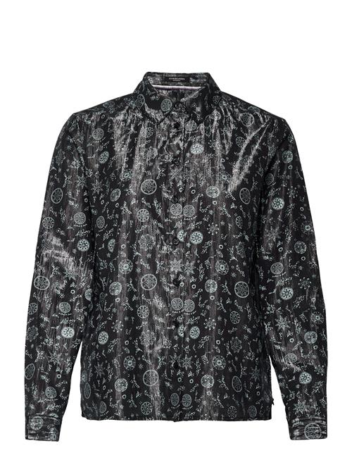 Scotch & Soda Cotton Lurex Regular Fit Shirt Black Scotch & Soda