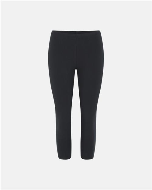 3/4 leggings | økologisk bomuld | sort