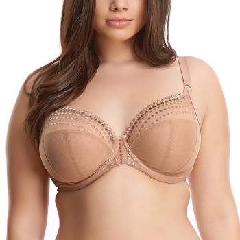 Elomi Bh Matilda Underwired Plunge Bra Vinrød H 80 Dame - Undertøj