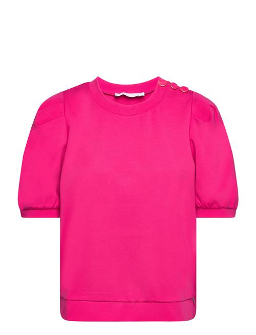 Coster Copenhagen Sweat Shirt With Pleats Pink Coster Copenhagen