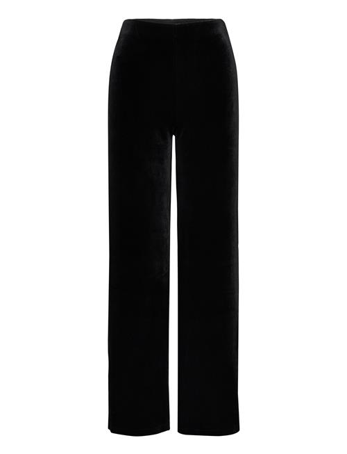 Satin wideleg trousers